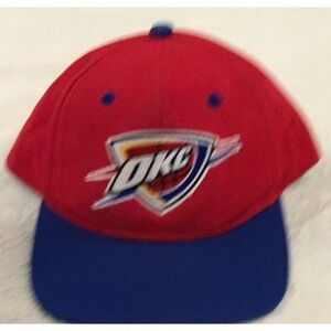City Hunter NBA Oklahoma City Thunder Adjustable Snap Back Basketball Cap